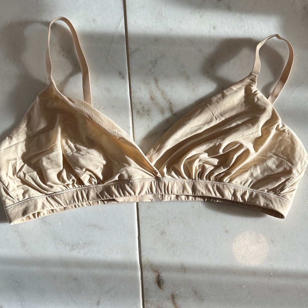 Skims Women's Cream Bralette
